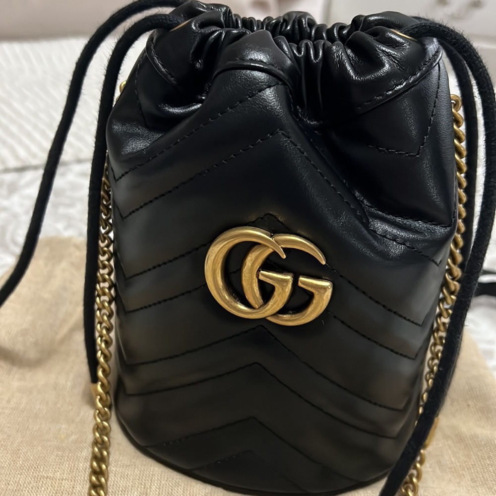 Gucci Marmont Mini Bucket Bag